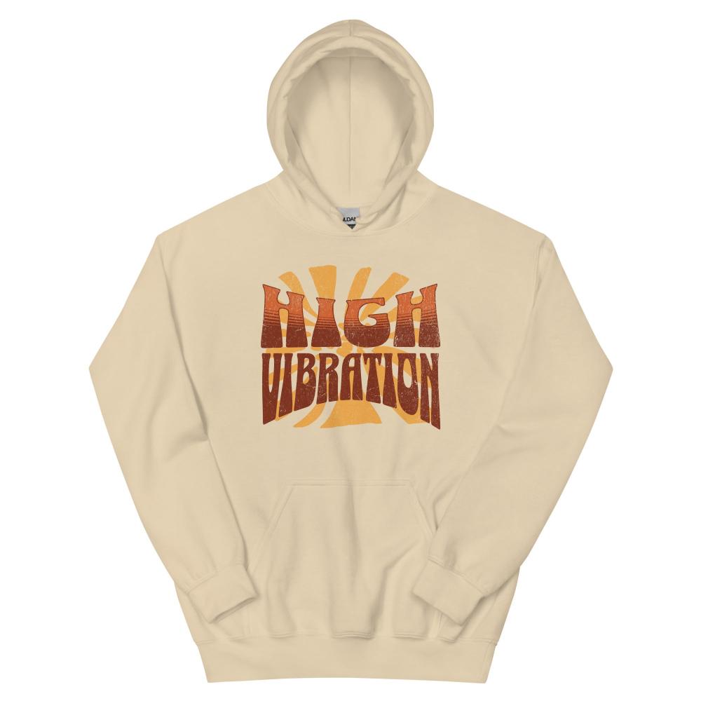 High Vibration Hoodie - Sand Color - https://ascensionemporium.net